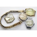 Three ladies wristwatches. P&P Group 1 (£14+VAT for the first lot and £1+VAT for subsequent lots)