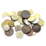 Box of mixed world coins. P&P Group 1 (£14+VAT for the first lot and £1+VAT for subsequent lots)