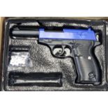 Galaxy G21 6mm Airsoft pistol boxed P&P Group 2 (£15+VAT for the first lot and £2+VAT for subsequent