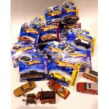 20 blister on card Hot Wheels model cars and others. P&P group 3 (£25+VAT for the first lot and £5+