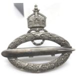 German WWI style Imperial Naval Zeppelin badge. P&P Group 1 (£14+VAT for the first lot and £1+VAT