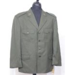Slovak Republic ASR military dress jacket. P&P Group 3 (£25+VAT for the first lot and £5+VAT for