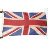 British WWII style Union flag, 90 x 50 cm. P&P Group 1 (£14+VAT for the first lot and £1+VAT for