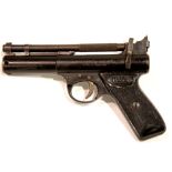 Webley Premier air pistol 22 calibre, number 441. P&P Group 3 (£25+VAT for the first lot and £5+