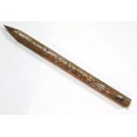 WWI Aeriel flechette dart, anti-zeppelin type, L: 12 cm. P&P Group 1 (£14+VAT for the first lot