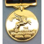 Boxed Arnhem 50th anniversary medal not inscribed. P&P Group 1 (£14+VAT for the first lot and £1+VAT