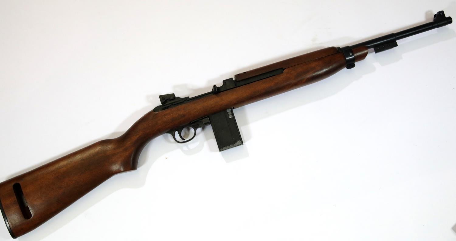 Re-enactment Spanish made Denix bolt action carbine with magazine. P&P Group 3 (£25+VAT for the - Image 2 of 3