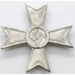 German WWII style War Merit Cross, 1st class with swords. No screw back. P&P Group 1 (£14+VAT for