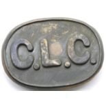 Chinese WWI style Chinese Labour Corps cap badge. P&P Group 1 (£14+VAT for the first lot and £1+