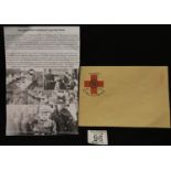 WWII style envelope from Lebensborn Camp Bad Polzin (Aryan Breeding Camp). P&P Group 1 (£14+VAT
