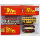 3x Britbus 1:76 Buses - Including: LLB-02 Northern Albion Lowlander, GS-002 Guy Arab Western SMT,