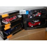 IXO X 4 1.43 Scale Mixed Race/Rally/Saloon cars. P&P Group 2 (£18+VAT for the first lot and £2+VAT