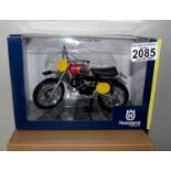 Sunimport 1.12 Scale 1970 Husqvarna 400 cc Moto Cross Bike B.Aberg Replica. P&P Group 1 (£14+VAT for