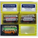 3x Forward Models 1:76 Buses - To Include: GDG-19 Glasgow Corp Daimler, EDE-18 & EDE-11 Edinburgh