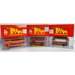 3x Britbus 1:76 Buses - Including: R811 Scania Strathclyde, LLA-01 Western Lowlander, GS-07 Guy Arab