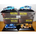 Atlas Collections x 4 1.43 Scale British Touring Cars No?s 102, 103, 106, 112. P&P Group 2 (£18+