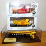 Oxford 1.76 x 3 2 x Recovery Vehicles and DAF Jack Richards Haulage Ltd Edition. P&P Group 2 (£18+