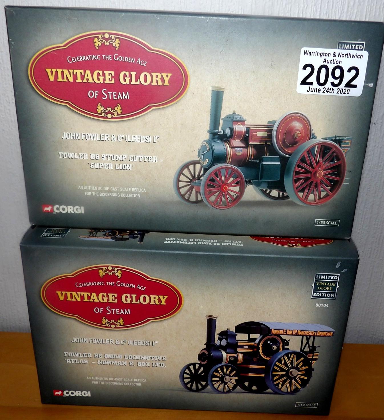 Corgi 1.50 Scale Vintage Glory Steam Super Lion, Norman E. Box Ltd. P&P Group 2 (£18+VAT for the