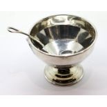 Sterling silver vintage 1944 preserve bowl by Arnold E. Williams with original 1944 matching