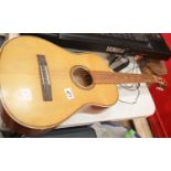 Rossetti acoustic guitar. This lot is not available for in-house P&P