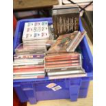 Box of mixed music CDs. This lot is not available for in-house P&P