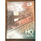 HO 78/79 model train book. P&P Group 1 (£14+VAT for the first lot and £1+VAT for subsequent lots)