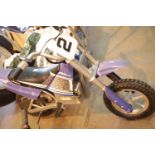Childs electric Razor MX350 trail bike, no charger, unchecked. This lot is not available for in-