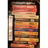 Sixteen Hitler's Third Reich VHS video cassettes. This lot is not available for in-house P&P