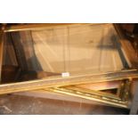 Two gilt framed mirrors, largest 90 x 64 cm. This lot is not available for in-house P&P