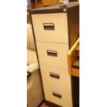 Four drawer Royale metal filing cabinet. This lot is not available for in-house P&P