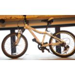 Childs Hidden Canyon mountain bike by Marin, 5 speed, front suspension and 12" frame. This lot is