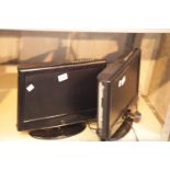 Two 15" TVs. This lot is not available for in-house P&P Condition Report: All electrical items in