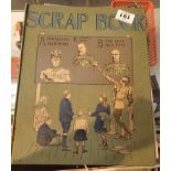 Scrapbook dated by inscription 1911 with some drawings and stickers. P&P Group 2 (£18+VAT for the