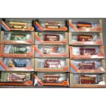 Fifteen boxed EFE buses and coaches. P&P Group 2 (£18+VAT for the first lot and £2+VAT for