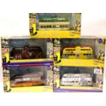 Five Corgi Original Omnibus Blackpool trams. 43511, 43506, 43505, 43509 and 43504. P&P Group 2 (£