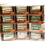 Twelve boxed EFE buses and coaches. P&P Group 2 (£18+VAT for the first lot and £2+VAT for subsequent