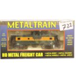 Metaltrain by Model Power HO metal freight car. P&P Group 2 (£18+VAT for the first lot and £2+VAT