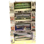 Four Corgi Original Omnibus Blackpool trams. 43508, 43503, 43513 and 43516 P&P Group 2 (£18+VAT