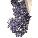 Bag of loose polished semi precious Lapis Lazuli gemstones. P&P Group 2 (£18+VAT for the first lot