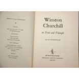 Winston Churchill In Trial x Triumph Alan Moorehead published by Houghton 1955 signed by the author.