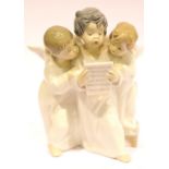 LLadro three boy angels. No damage. P&P Group 3 (£25+VAT for the first lot and £5+VAT for subsequent