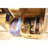 Box of mixed electrical items including wallpaper stripper. This lot is not available for in-house