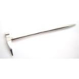 Art Deco silver plated ice pick/crusher in working order. P&P Group 3 (£25+VAT for the first lot and