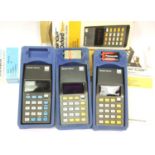 3x Sinclair Oxford Calculators all boxed, including 2x 100 models and a 200 model. P&P Group 2 (£