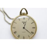 Pulsar gold plated quartz pocket/pendant watch. P&P Group 1 (£14+VAT for the first lot and £1+VAT