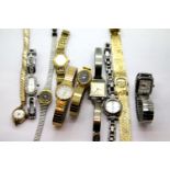 Collection of mixed ladies wristwatches, mainly mechanical. P&P Group 1 (£14+VAT for the first lot