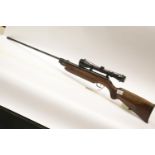 Weihrauch H35 177 air rifle with Nikko Sterling sight in good condition. This item is not