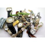 Ladies fashion wristwatches including Marcel Drucker, Citron, Kinky Folley and others. P&P group