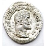 Roman Silver Antoninianus of Maximinus - Fides reverse. P&P Group 1 (£14+VAT for the first lot