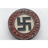 WWII type German late war Ersatz (Economy) N.S.D.A.P button hole badge. P&P Group 1 (£14+VAT for the